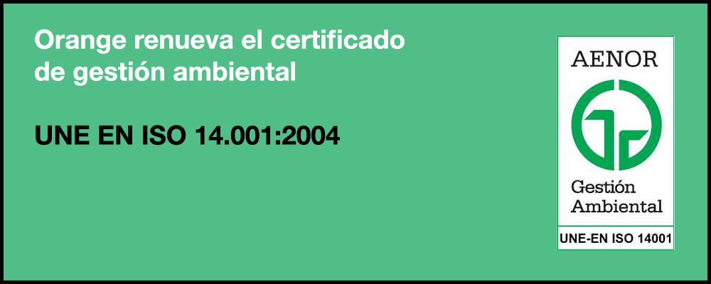 Certificado de gestión ambiental